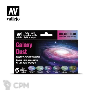 Описание картинки Набор Vallejo The Shifters - Galaxy Dust 77092 от Sladkov по цене 2 350руб | Свободный Рынок Миниатюр - СРМ