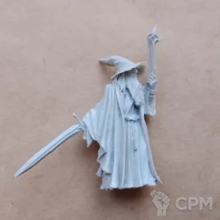 Описание картинки Gandalf-1 (moria) от Серж по цене 380руб | Свободный Рынок Миниатюр - СРМ