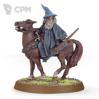 Описание картинки Gandalf the grey mounted. от Серж по цене 650руб | Свободный Рынок Миниатюр - СРМ