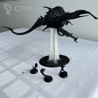 Описание картинки Tyranid Harpy от mak6389 по цене 1 500руб | Свободный Рынок Миниатюр - СРМ