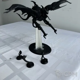 Описание картинки Tyranid Harpy от mak6389 по цене 1 500руб | Свободный Рынок Миниатюр - СРМ