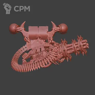 Описание картинки CSM Gatling v1 (Havoc reaper chaincannon) от Стальные Небеса по цене 150руб | Свободный Рынок Миниатюр - СРМ
