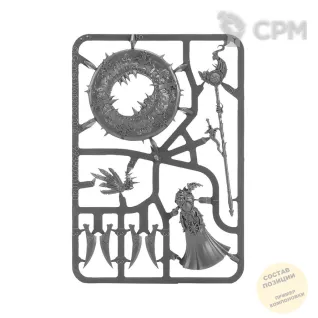Описание картинки Gaunt Summoner on Disc of Tzeentch от Wako Lab (Recast) по цене 930руб | Свободный Рынок Миниатюр - СРМ