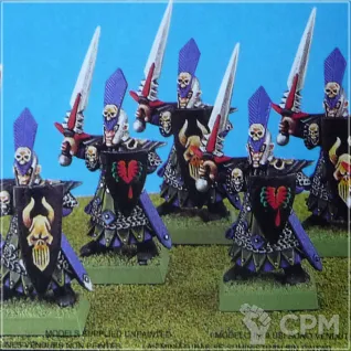 Описание картинки Dark Elf Warriors regiment classic x10 от OldHammer Мастерская по цене 1 000руб | Свободный Рынок Миниатюр - СРМ