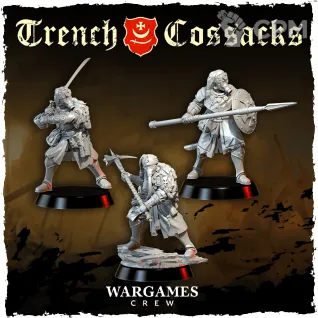 Описание картинки SERDYUK (SHOCKTROOPERS) - Trench Crusade от Critical Print по цене 480руб | Свободный Рынок Миниатюр - СРМ