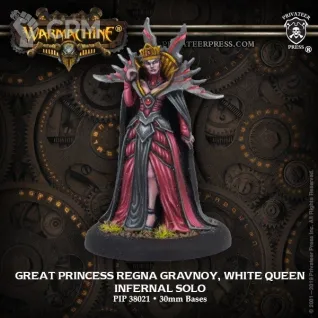 Описание картинки Warmachine: Infernals/ Princess Regna от Barduck Miniatures по цене 239руб | Свободный Рынок Миниатюр - СРМ