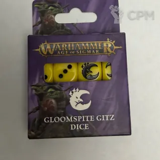 Описание картинки Gloomspite Gitz Dice set от Bonesinger по цене 3 300руб | Свободный Рынок Миниатюр - СРМ