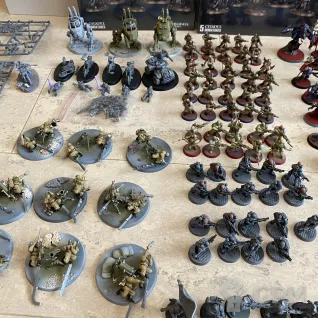 Описание картинки Армия Genestealer Cults (Распил) от Enthar по цене 95 000руб | Свободный Рынок Миниатюр - СРМ