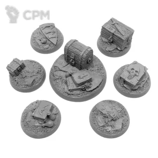 Описание картинки Маркеры сокровищ Frostgrave от Grabblecast по цене 450руб | Свободный Рынок Миниатюр - СРМ