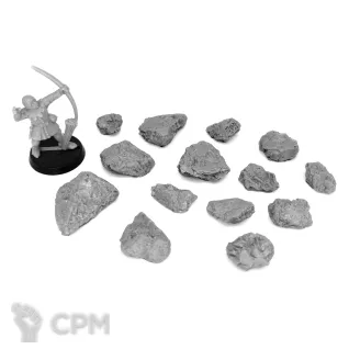 Описание картинки Каменная руда от Grabblecast по цене 345руб | Свободный Рынок Миниатюр - СРМ