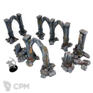 Описание картинки Арки для Frostgrave от Grabblecast по цене 1 500руб | Свободный Рынок Миниатюр - СРМ