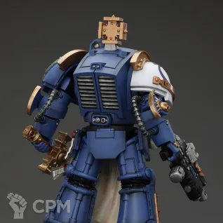 Описание картинки JoyToy Ultramarines Captain In Terminator Armour от Строго по-Имперски по цене 7 490руб | Свободный Рынок Миниатюр - СРМ
