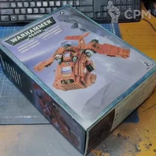 Описание картинки Stormraven Gunship от Monger по цене 10 950руб | Свободный Рынок Миниатюр - СРМ