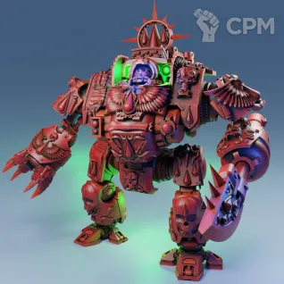Описание картинки Blood Angel Librarian Dreadnought от 3Д печать миниатюр по цене 2 126руб | Свободный Рынок Миниатюр - СРМ