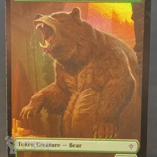 Описание картинки Bear Token (ELD) от Барахолка Баллиоза по цене 100руб | Свободный Рынок Миниатюр - СРМ