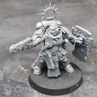 Описание картинки Primaris Lieutenant with Relic Shield (Indomitus) от Brushfire painting по цене 1 000руб | Свободный Рынок Миниатюр - СРМ