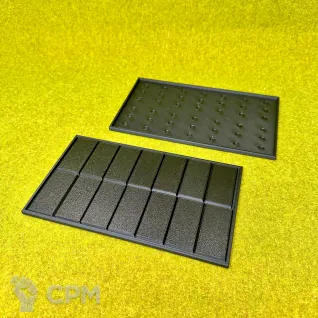Описание картинки Movements tray для баз 25х50мм 7х2 (1шт) от Миниатюры и фигурки по цене 140руб | Свободный Рынок Миниатюр - СРМ