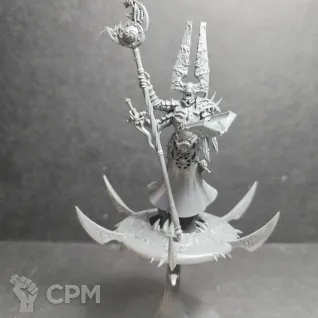 Описание картинки Gaunt Summoner on Disc of Tzeentch от Juice по цене 3 000руб | Свободный Рынок Миниатюр - СРМ