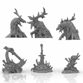 Описание картинки Warhammer Quest Darkwater : токены 6 штук! от WastelandMiniatures по цене 440руб | Свободный Рынок Миниатюр - СРМ