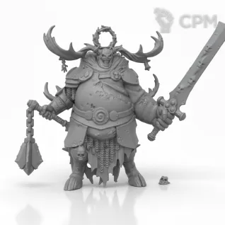 Описание картинки Warhammer Quest Darkwater: Gelgus Pust, the Prince of Sores от WastelandMiniatures по цене 450руб | Свободный Рынок Миниатюр - СРМ
