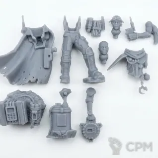 Описание картинки Reductus Saboteur от WastelandMiniatures по цене 240руб | Свободный Рынок Миниатюр - СРМ