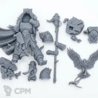 Описание картинки Njal Stormcaller (2025) от WastelandMiniatures по цене 370руб | Свободный Рынок Миниатюр - СРМ