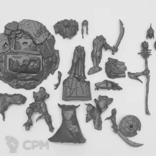 Описание картинки Soulblight Gravelords – The Summons (2025) от WastelandMiniatures по цене 500руб | Свободный Рынок Миниатюр - СРМ