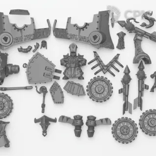 Описание картинки Tormentor Bombard Deathshrieker Rocket Battery (2025) от WastelandMiniatures по цене 800руб | Свободный Рынок Миниатюр - СРМ