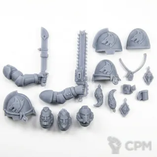 Описание картинки Space Wolves Upgrade Pack от WastelandMiniatures по цене 280руб | Свободный Рынок Миниатюр - СРМ