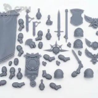Описание картинки Legion Command Upgrade Set (2024) от WastelandMiniatures по цене 350руб | Свободный Рынок Миниатюр - СРМ
