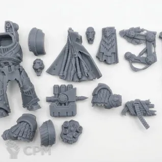 Описание картинки Iron Warriors Warsmith v2 от WastelandMiniatures по цене 500руб | Свободный Рынок Миниатюр - СРМ