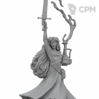 Описание картинки Warhammer Quest Darkwater: Hero Inara Sion от WastelandMiniatures по цене 310руб | Свободный Рынок Миниатюр - СРМ