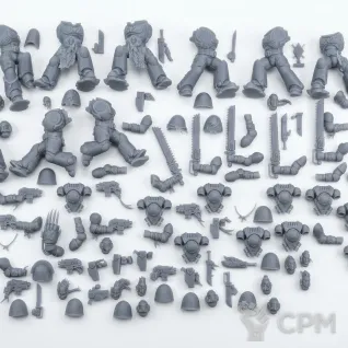 Описание картинки Blood claws от WastelandMiniatures по цене 1 200руб | Свободный Рынок Миниатюр - СРМ