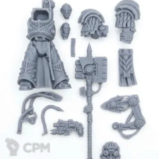 Описание картинки Iron Warriors Warsmith v1 от WastelandMiniatures по цене 500руб | Свободный Рынок Миниатюр - СРМ