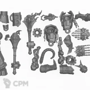 Описание картинки Dominator Engine от WastelandMiniatures по цене 1 400руб | Свободный Рынок Миниатюр - СРМ