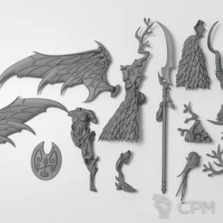 Описание картинки Arch-Revenant от WastelandMiniatures по цене 340руб | Свободный Рынок Миниатюр - СРМ
