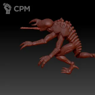 Описание картинки Genestealer - 1 Штука от MrMetalHorror по цене 100руб | Свободный Рынок Миниатюр - СРМ