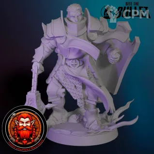 Описание картинки Крестоносец от Falgrim's_shop по цене 420руб | Свободный Рынок Миниатюр - СРМ