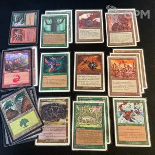 Описание картинки Колода MTG: «Ярость Джунглей» (RG) — ретро-издание от Барахолка Баллиоза по цене 2 000руб | Свободный Рынок Миниатюр - СРМ