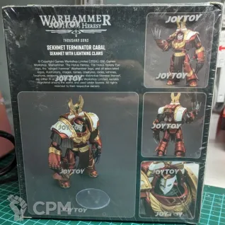 Описание картинки Sekhmet Terminator Cabal от Trazyn's Collection по цене 3 300руб | Свободный Рынок Миниатюр - СРМ
