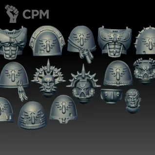 Описание картинки Blood Angels Upgrades (Scan) от AxeL's Forge по цене 250руб | Свободный Рынок Миниатюр - СРМ