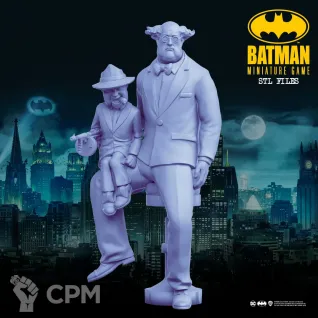 Описание картинки The Ventriloquist - Batman Miniature Game от Критикал Принт по цене 190руб | Свободный Рынок Миниатюр - СРМ