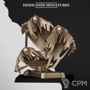 Описание картинки Ghosts Swarms от Manufactorum76 по цене 850руб | Свободный Рынок Миниатюр - СРМ
