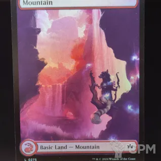 Описание картинки Mountain (BLB Full Art Foil) от Барахолка Баллиоза по цене 200руб | Свободный Рынок Миниатюр - СРМ