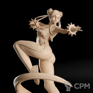 Описание картинки Chun - Li Фигурка (Street Fighter) от GAS3TXD  по цене 2 900руб | Свободный Рынок Миниатюр - СРМ