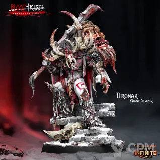 Описание картинки Thronak Giant Slayer от PocketSized Prints по цене 550руб | Свободный Рынок Миниатюр - СРМ