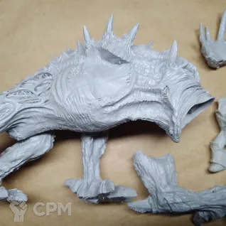 Описание картинки GIANT SPINED CHAOS BEAST. от Серж по цене 1 500руб | Свободный Рынок Миниатюр - СРМ