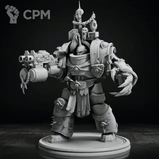 Описание картинки Abaddon 30K от 3D Print Workshop по цене 663руб | Свободный Рынок Миниатюр - СРМ