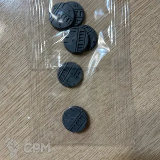 Описание картинки Necromunda 25mm bases х6 от Nakatan по цене 650руб | Свободный Рынок Миниатюр - СРМ