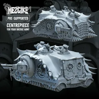 Описание картинки Sea raider heavy dredge tank от Age of Printmar по цене 3 818руб | Свободный Рынок Миниатюр - СРМ
